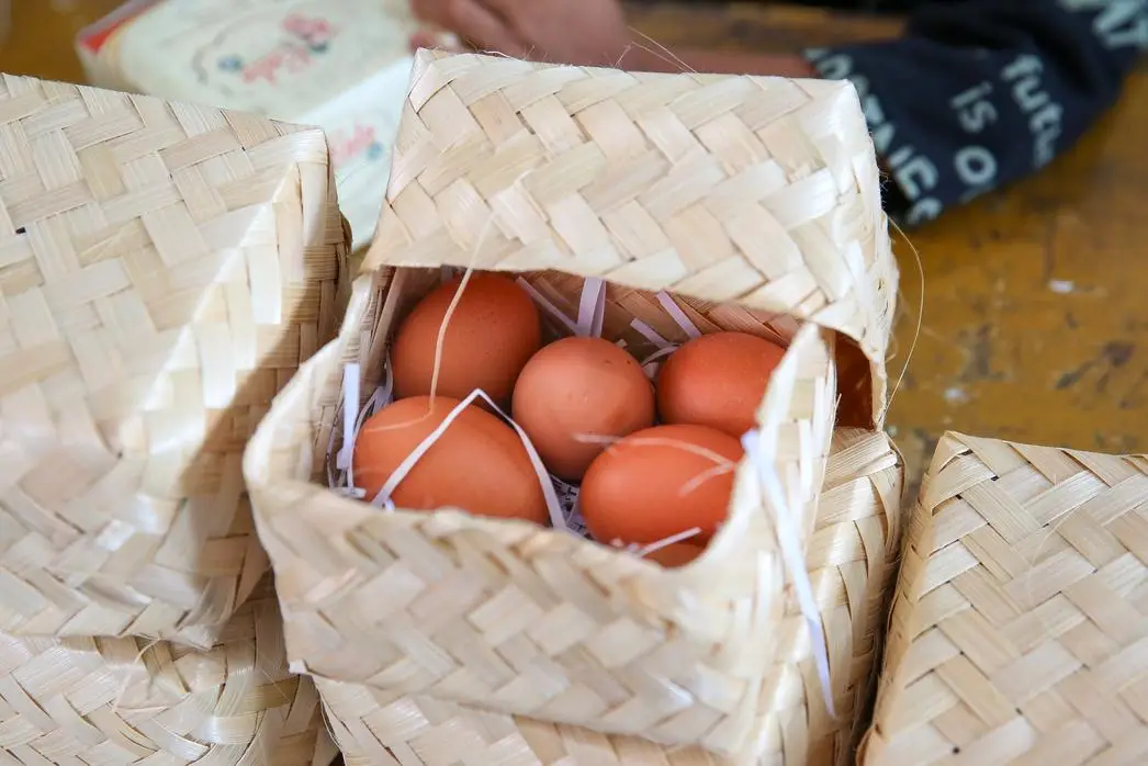 Bingkisan telur JAPFA