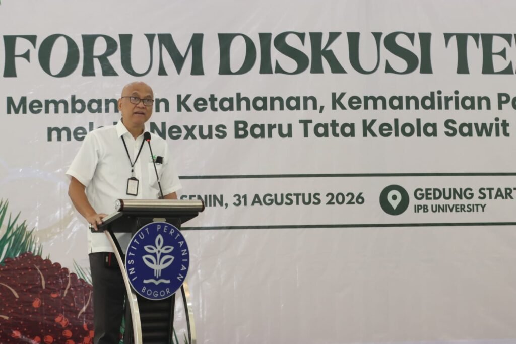Sawit Sebagai Fondasi Kemandirian Pangan dan Energi Nasional Ketua Umum Rumah Sawit Indonesia (RSI), Kacuk Sumarto.