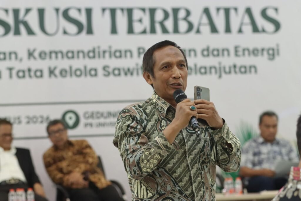 Nexus Baru 7 TAS+ Solusi Holistik Tata Kelola Sawit Berkelanjutan Guru Besar Fakultas Pertanian IPB University, Prof. Dr. Ir. Hariyadi, MS.